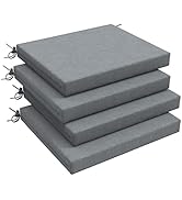 LVTXIII Outdoor Dining Chair Cushions, Fade-Resistant Patio Furniture Cushions Outdoor Square Cha...