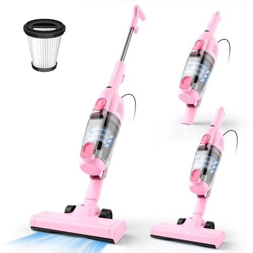 20Kpa Powerful Suction Stick Vacuum with 16Ft Cord