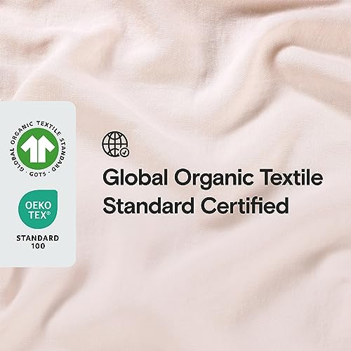 Best Cooling Linen Sheet Award by Sleep Foundation (Blush