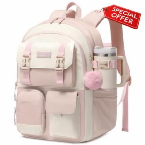 LOVEVOOK School Backpack for Teen Girls