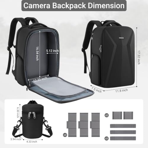 DSLR/SLR/Mirrorless Photography Camera Bag