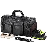 Duffel Bag with Shoe Pouch, Travel Bag Carry On Duffle Bag Weekender Bag for Women Overnight Bags...