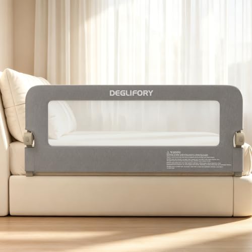 71IN Baby Bed Rail Guard Folding Up