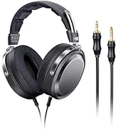 FiiO FT1 Closed-Back Over-Ear Nanowood Fiber Composite Diaphragm Wired Hi-Fi Headphones, Detachab...