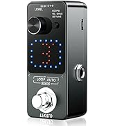 LEKATO Electric Guitar Looper Effect Pedal Loop Pedal 5 Minutes Looping Time Unlimited Overdubs L...
