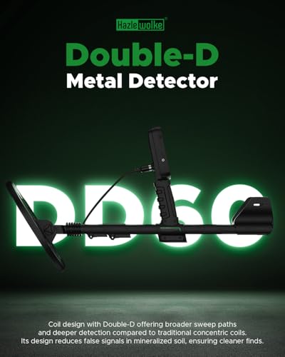 Double-D Coil Waterproof Metal Detector Kit for Beach