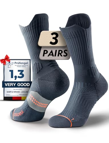 Juclise Compression Crew Running Socks