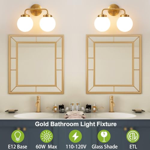 Mid Century Farmhouse Bathroom Lighting