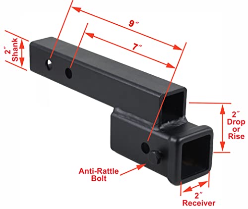 7" and 9" Extension Length