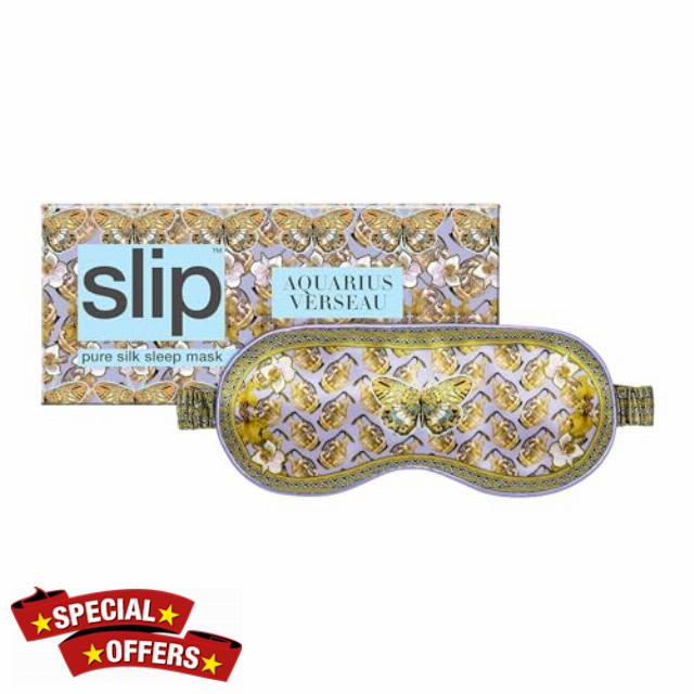slip Pure Silk Sleep Mask - 100% Pure 22 Momme Mulberry Silk Eye Mask - Comfortable Sleeping Mask with Elastic Band