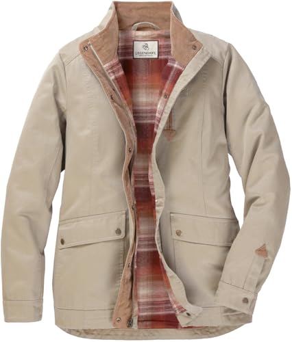 Legendary Whitetails Women's Shirt Jacket Long Sleeve Flannel Lined
