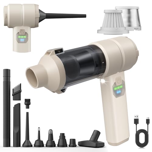 Handheld Car Vacuum Cleaner Cordless with Brushless Motor