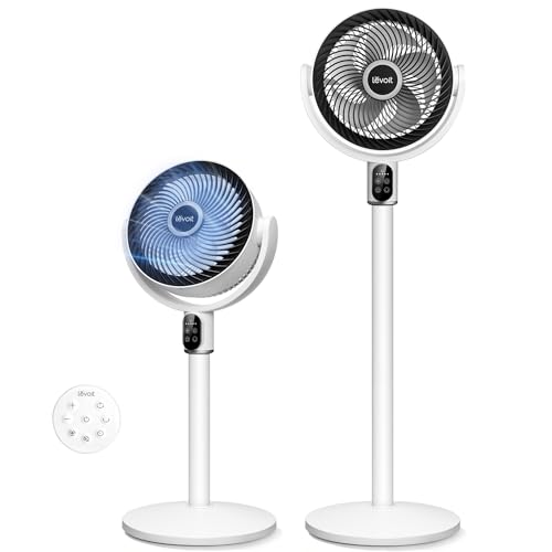 20dB Quiet Pedestal Fan for Sleep