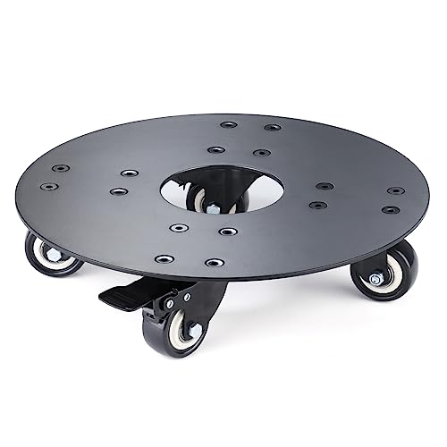 3.0mm Thick Aluminum Alloy Plant Caddy with Wheels Heavy Duty