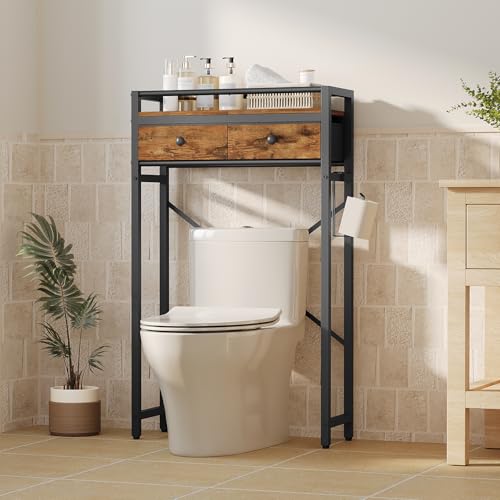 Freestanding Above Toilet Rack for Small Spaces