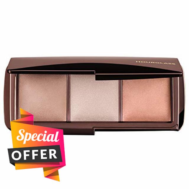 Hourglass Ambient Lighting Palette. Three-Shade Highlighting Palette for Your Best Complexion.Cruelty-Free and Vega
