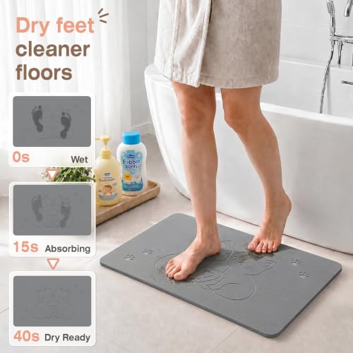 Cat Pattern | Quick-dry diatomaceous earth