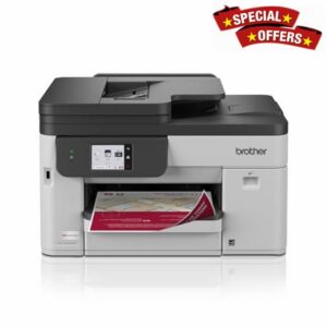 Brother INKvestment 5010 Wireless Color Inkjet All-in-One Printer with Automatic 2-Sided Copy & Scan with 2.7” Color Touchscreen (MCF-J5010DW)