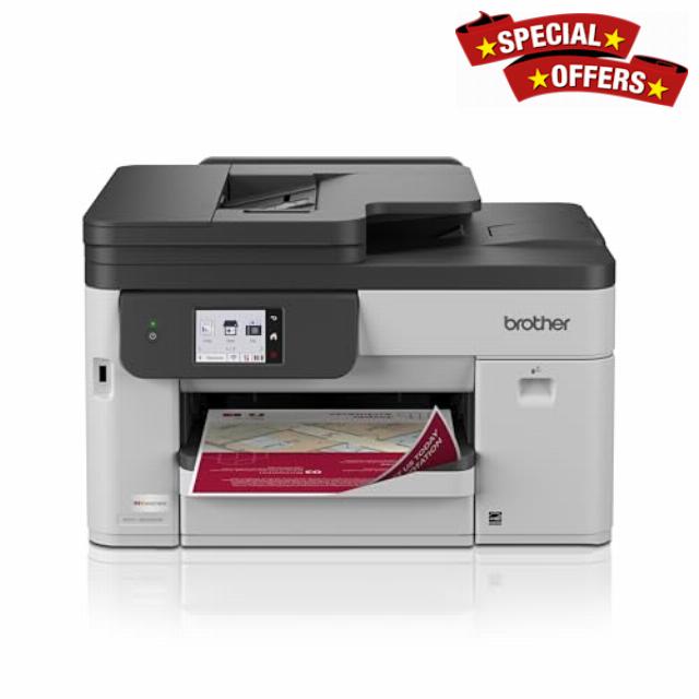 Brother INKvestment 5010 Wireless Color Inkjet All-in-One Printer with Automatic 2-Sided Copy & Scan with 2.7” Color Touchscreen (MCF-J5010DW)