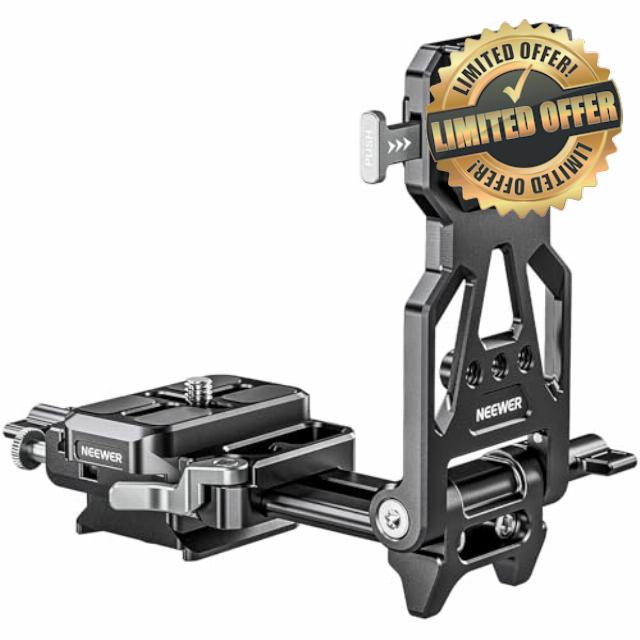 NEEWER V Mount Battery Plate with Arca Type Quick Release Plate