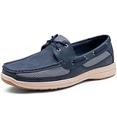 Vostey Men's Boat Shoes Slip On Stylish Casual Loafers Deck Shoes for Men