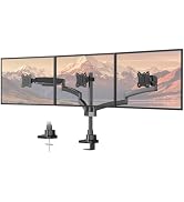 Dual Monitor-Arm Heavy-Duty for 17-49-inch Screens - Premium Vertical Stacked Dual Monitor Arm De...