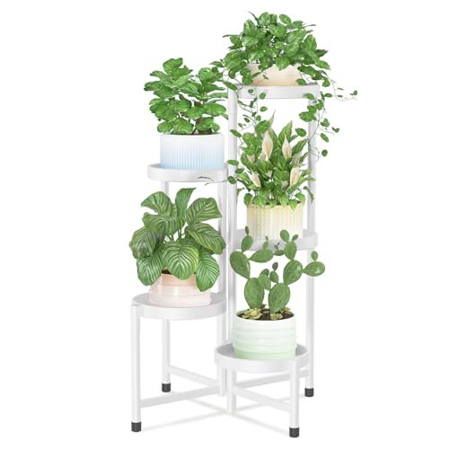 5 Tier Corner Metal Flower Display Holder Shelf