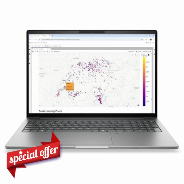 HP ZBook 8 G2i 16" Copilot+ PC Mobile Workstation - WUXGA - 60 Hz - Intel Core Ultra 7 Series 3 366H - 32 GB - 1 TB SSD - English Keyboard - Meteor Silver Aluminum - Intel Chip - 1920 x 1200 - Windows