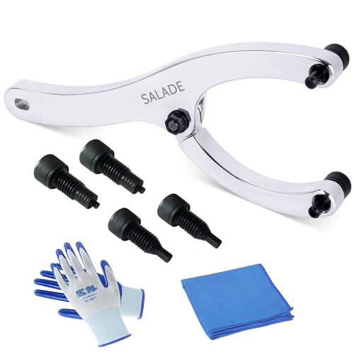 Adjustable Spanner Wrench for Removing Hydraulic Cylinder Glands Under 7 Inches