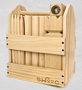 Rustic Ring Toss Game (All Weather) - Easy Setup & Extra Games Included - Ring Toss...