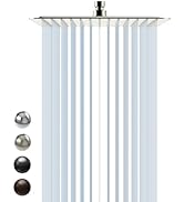 SR SUN RISE Flexible 304 Stainless Steel Replacement Shower Hose with Brass Fittings. RV Shower H...