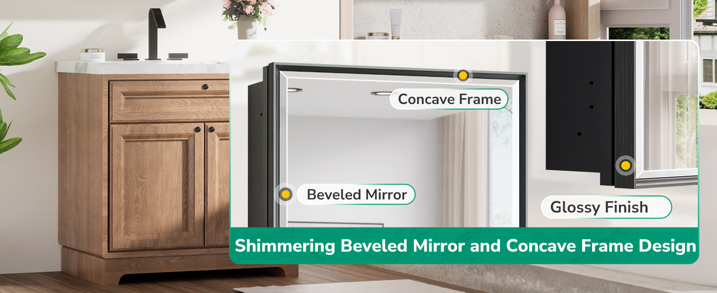 Beveled Mirror