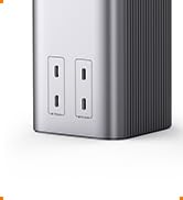 TobenONE 20-in-1 Docking Station 3 Monitors for MacBook, Triple 4K@60Hz Monitor Docking Station w...