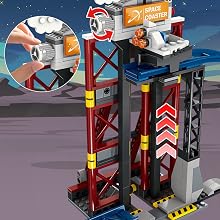 roller coaster building set for kids
