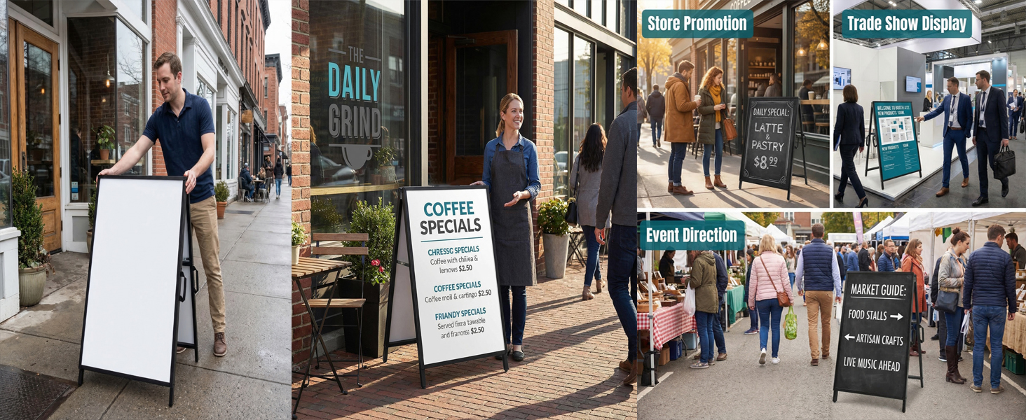 A Frame Sidewalk Sign