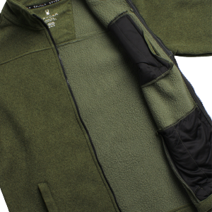 UPF 30+ Soft Polar Fleece Jacket Men Sherpa Lined Zip Up Fall Jackets Coats for Men with Pockets
