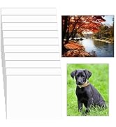 LIZOIDZSM 20 Pcs Sublimation Photo Blanks 8 x 10 Inch sublimation metal sign blanks Aluminum Phot...