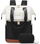 LOVEVOOK Laptop Backpack for Women, 15.6 Inch Work Laptop Bag with USB Port, Fashion Teacher Nurs...