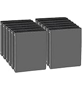 CIXILDTS 0.5-inch Round Ring Binder, Durable 1/2'' 3 Ring Binder Fit Letter Size Paper, Presentat...