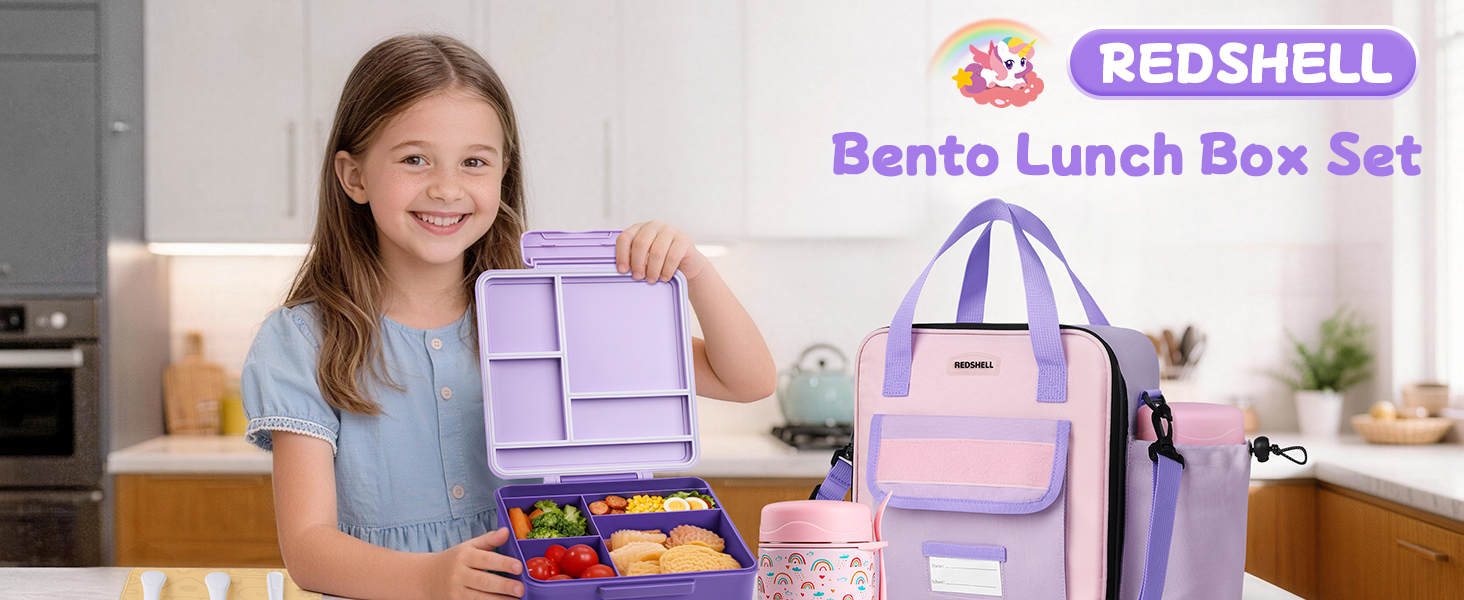 Bento Lunch Box for Kids