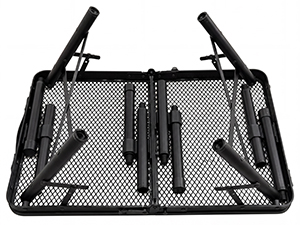 metal folding table