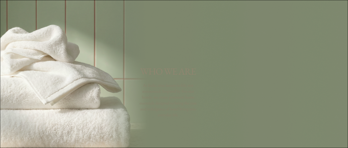 Italic Brand Store for premium bath and bedding