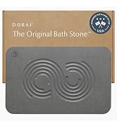 Dorai Home Stone Kitchen Sink Caddy - Diatomaceous Earth Sink Tray with Stainless Steel Feet, Wat...