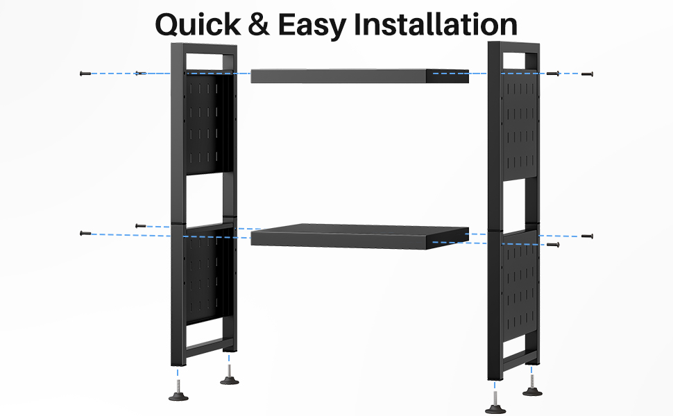 microwave shelf stand