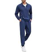 COOFANDY Men's Mock Turtleneck Long Sleeve Shirts Slim Fit Basic T-Shirt Lightweight Ribbed Pullo...