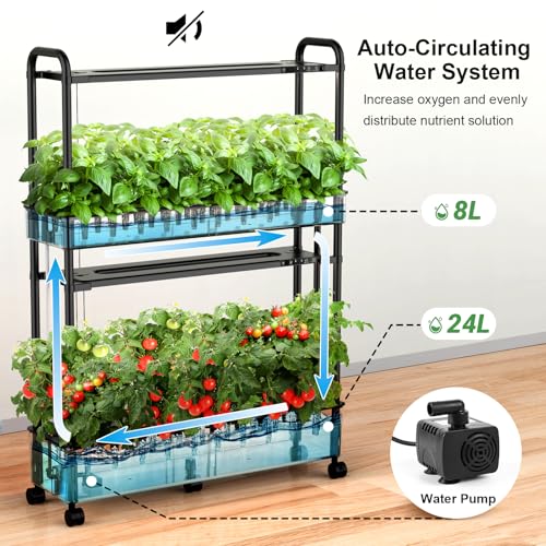 32L Indoor Gardening System for Herb Vegetable Frui