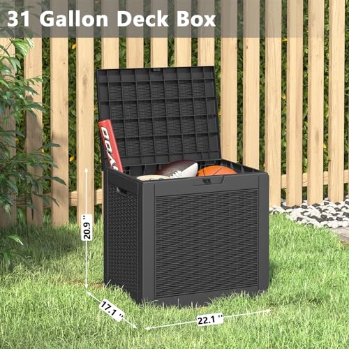 Waterproof and UV Resistant Deck Box