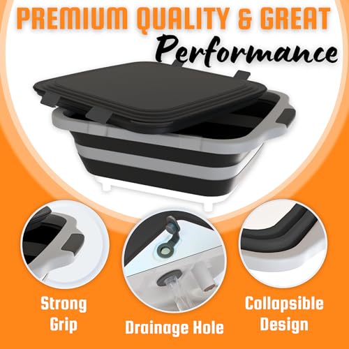 Cutting Board with Locking Lids