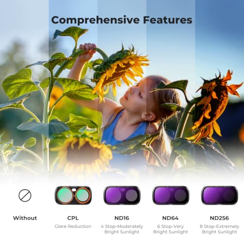 6 and 8-Stop Neutral Density + Polarising) Magnetic Mount