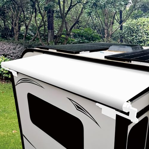 Travel Trailers and Motorhomes - White